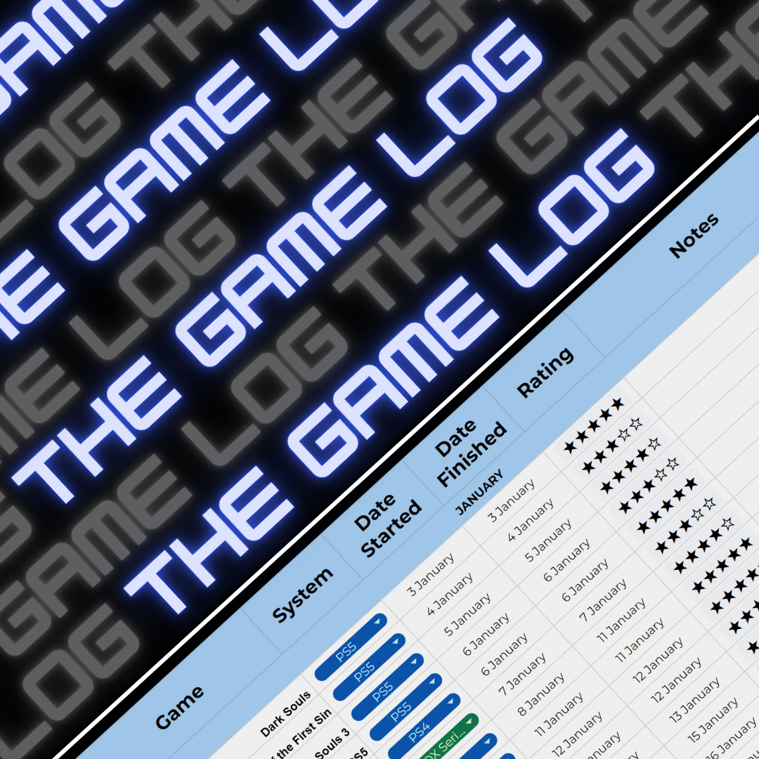 Video Game Log The Game Log (& Discord Access)